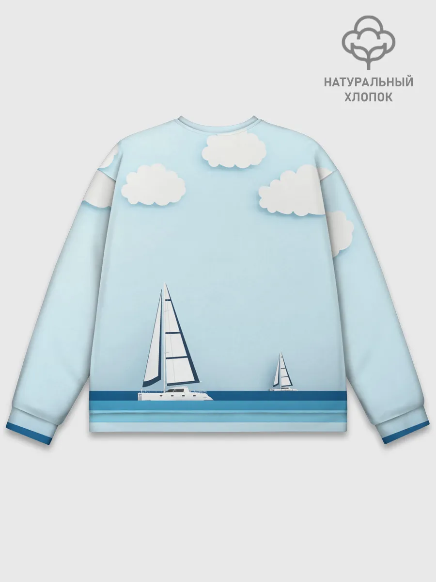 Мужской свитшот базовый / ПАРУСНИКИ | SUMMER