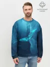 Мужской свитшот базовый / ЗВЕЗДНЫЙ КИТ | STAR WHALE