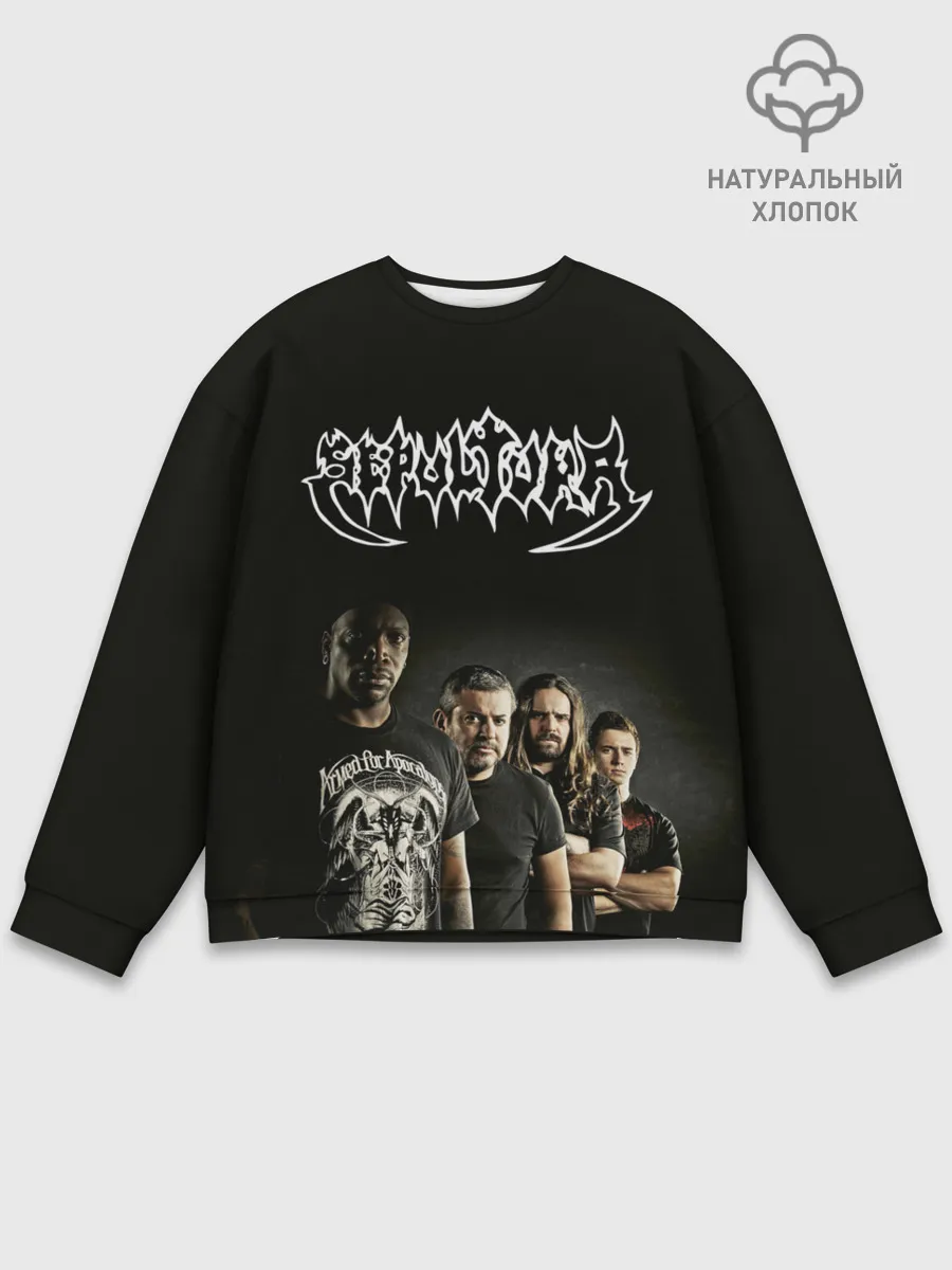 Мужской свитшот базовый / Sepultura