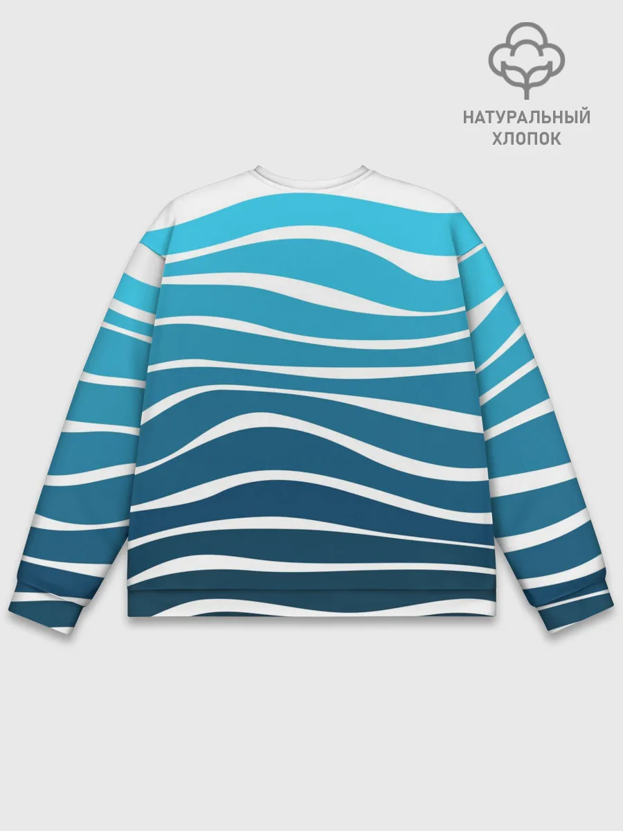 Мужской свитшот базовый / Корабль