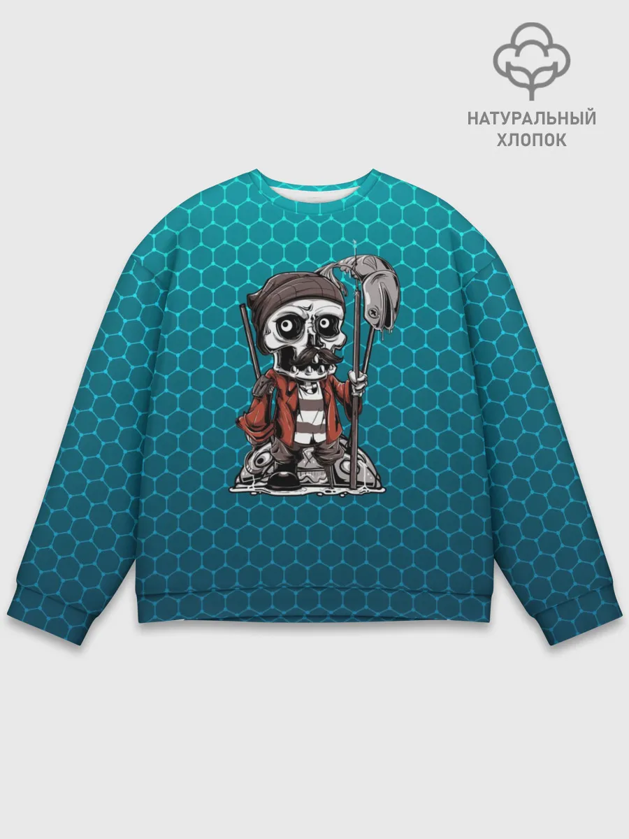 Мужской свитшот базовый / Рыбак