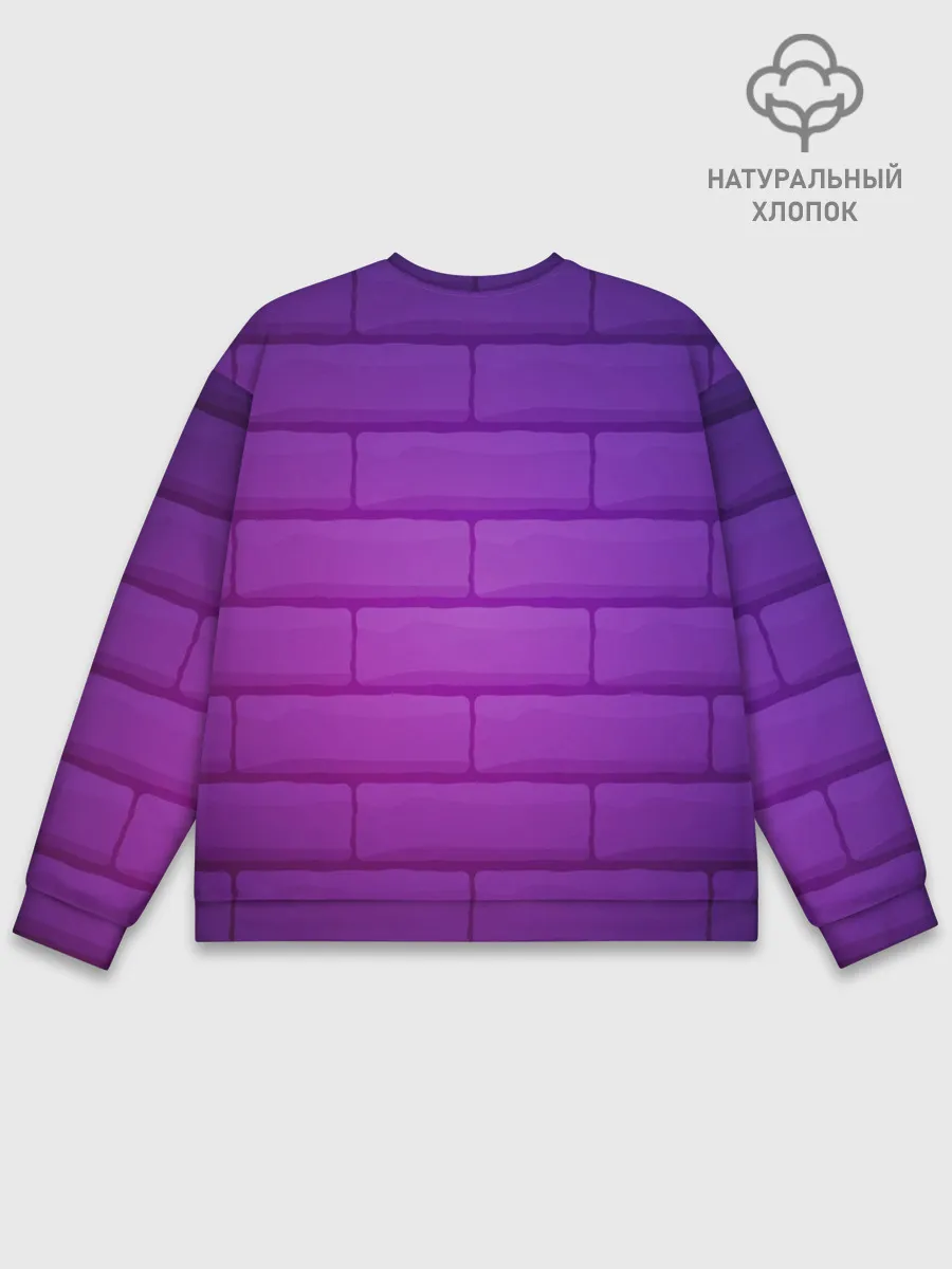 Мужской свитшот базовый / Судно неон