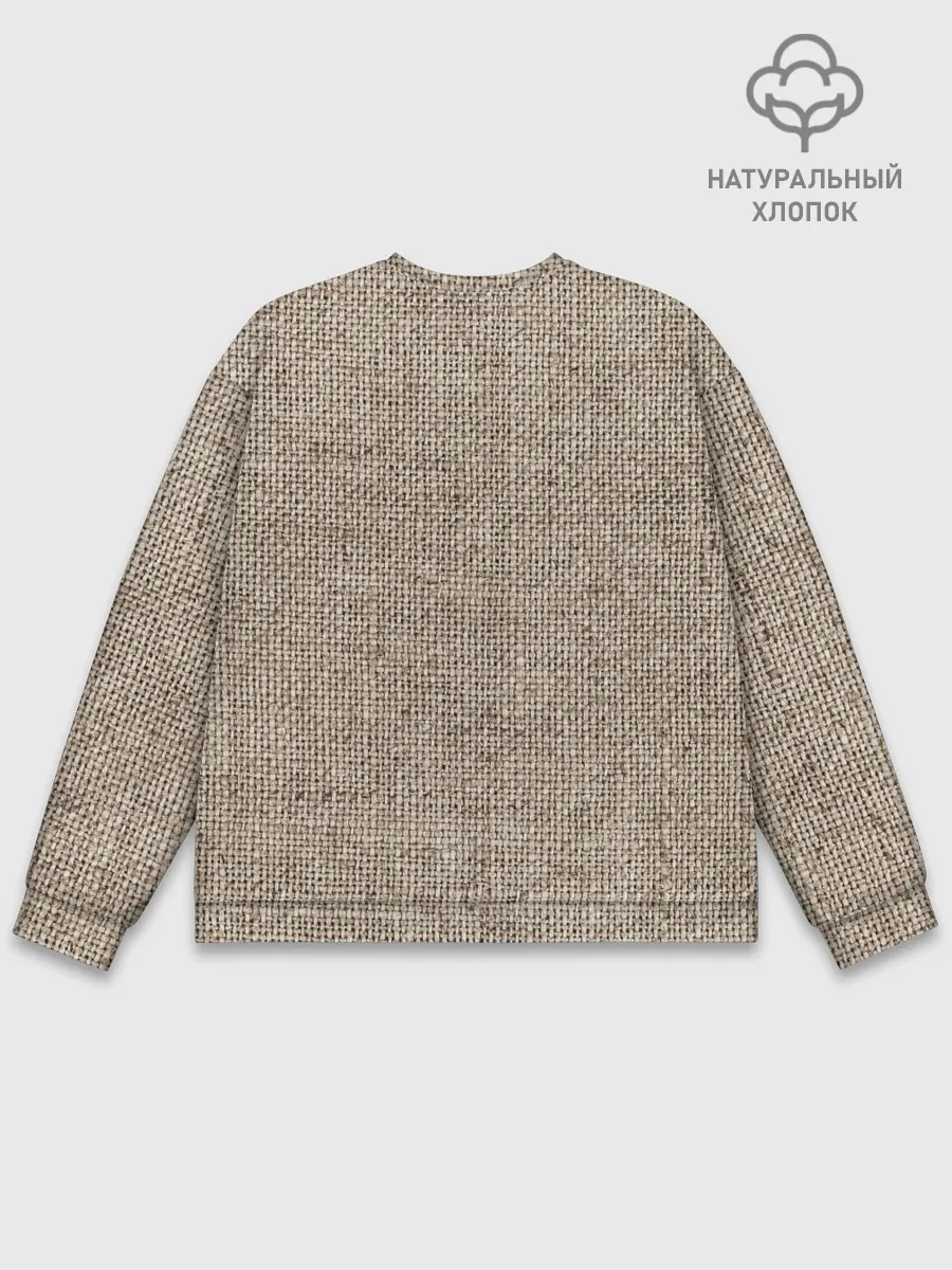 Мужской свитшот базовый / Red Smile