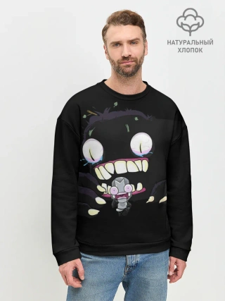 Мужской свитшот базовый / Я монстр