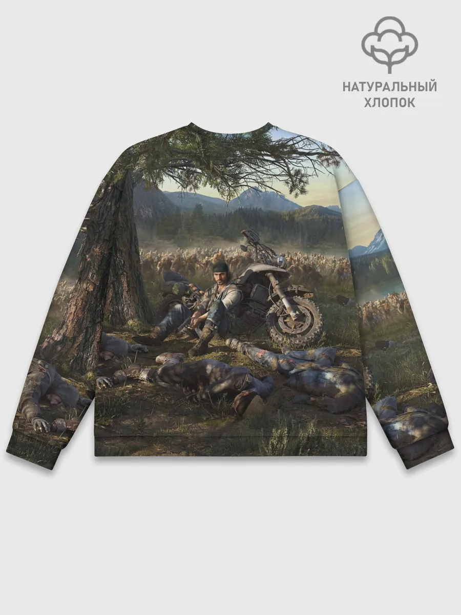 Мужской свитшот базовый / Days gone Дикон и толпа фриков