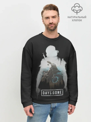 Мужской свитшот базовый / Days gone силуэт Дикона