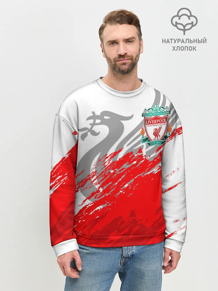 Мужской свитшот базовый / LIVERPOOL / ЛИВЕРПУЛЬ