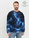 Мужской свитшот базовый / Energy Waves