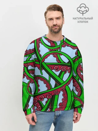 Мужской свитшот базовый / Кракен / Kraken