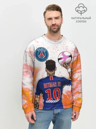 Мужской свитшот базовый / НЕЙМАР / NEYMAR / ПСЖ