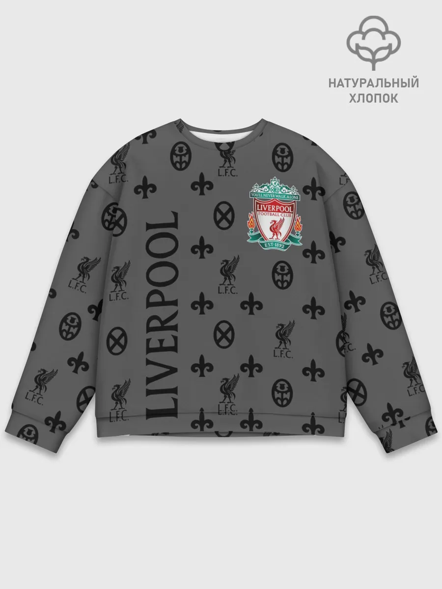 Мужской свитшот базовый / LIVERPOOL / ЛИВЕРПУЛЬ / LV