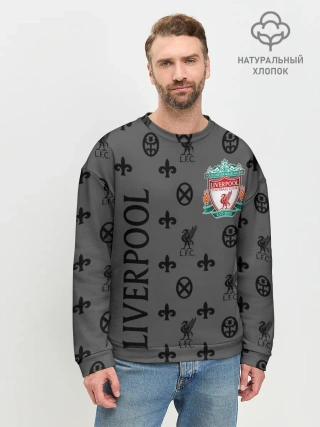 Мужской свитшот базовый / LIVERPOOL / ЛИВЕРПУЛЬ / LV