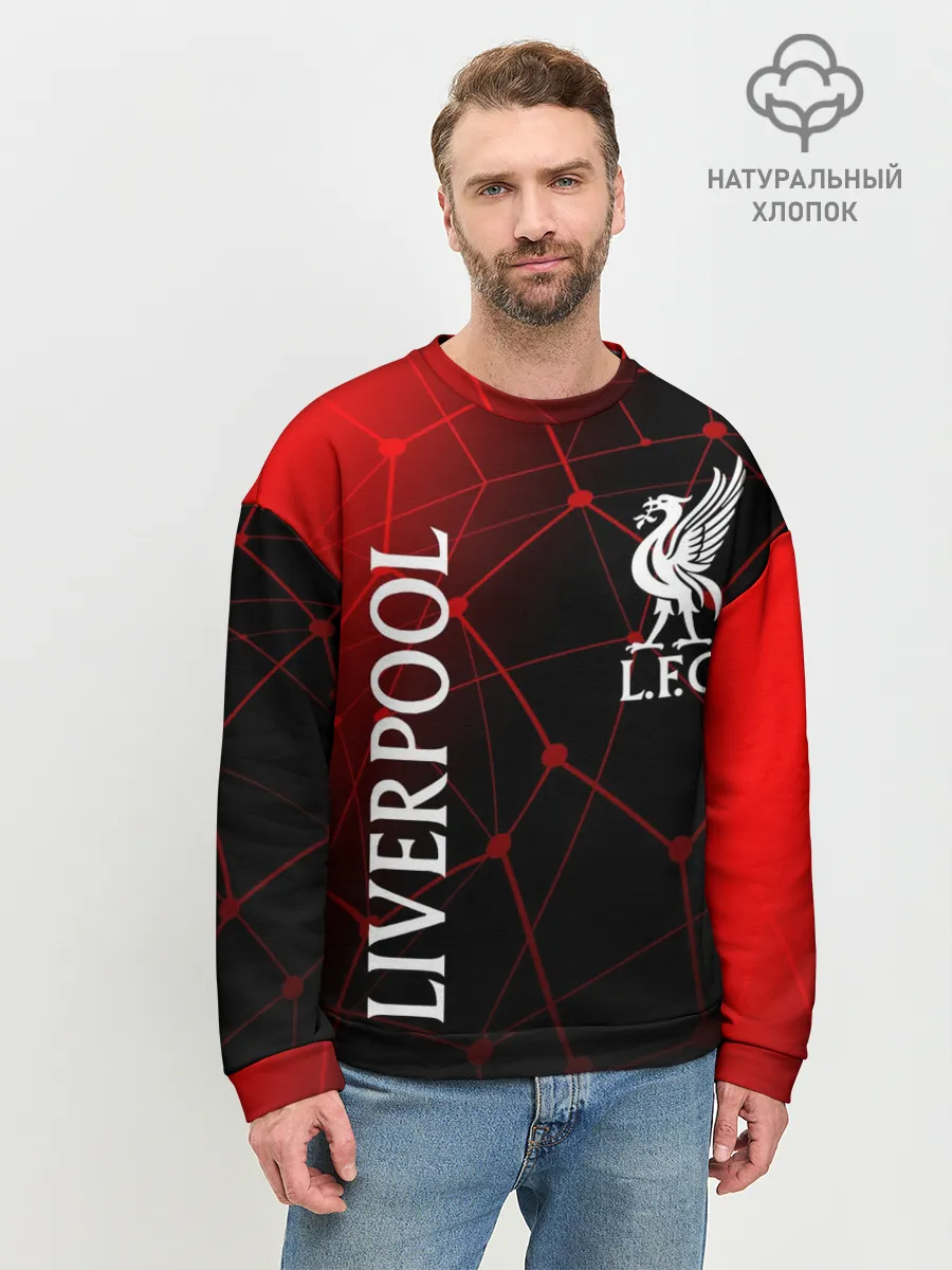 Мужской свитшот базовый / LIVERPOOL / ЛИВЕРПУЛЬ / СПОРТ