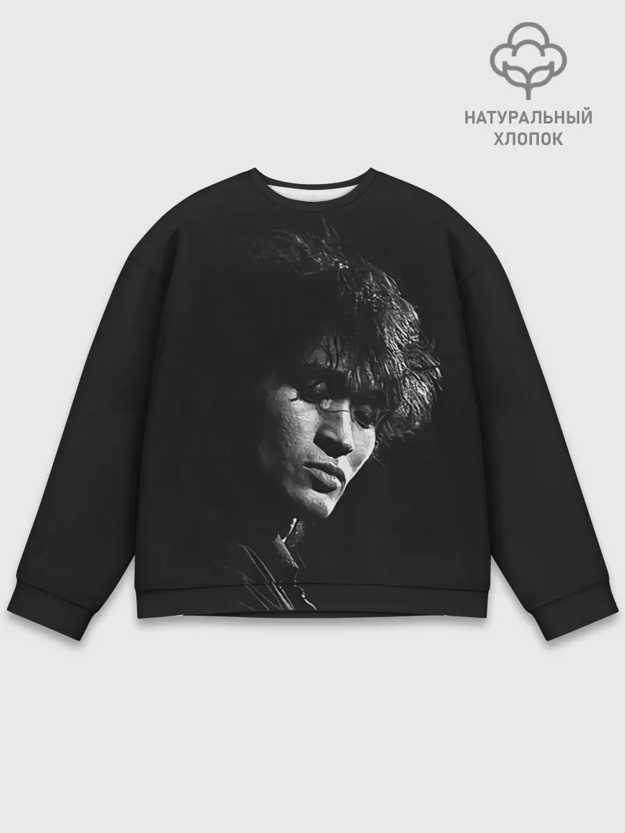 Мужской свитшот базовый / Tsoy BW