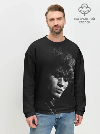 Мужской свитшот базовый / Tsoy BW