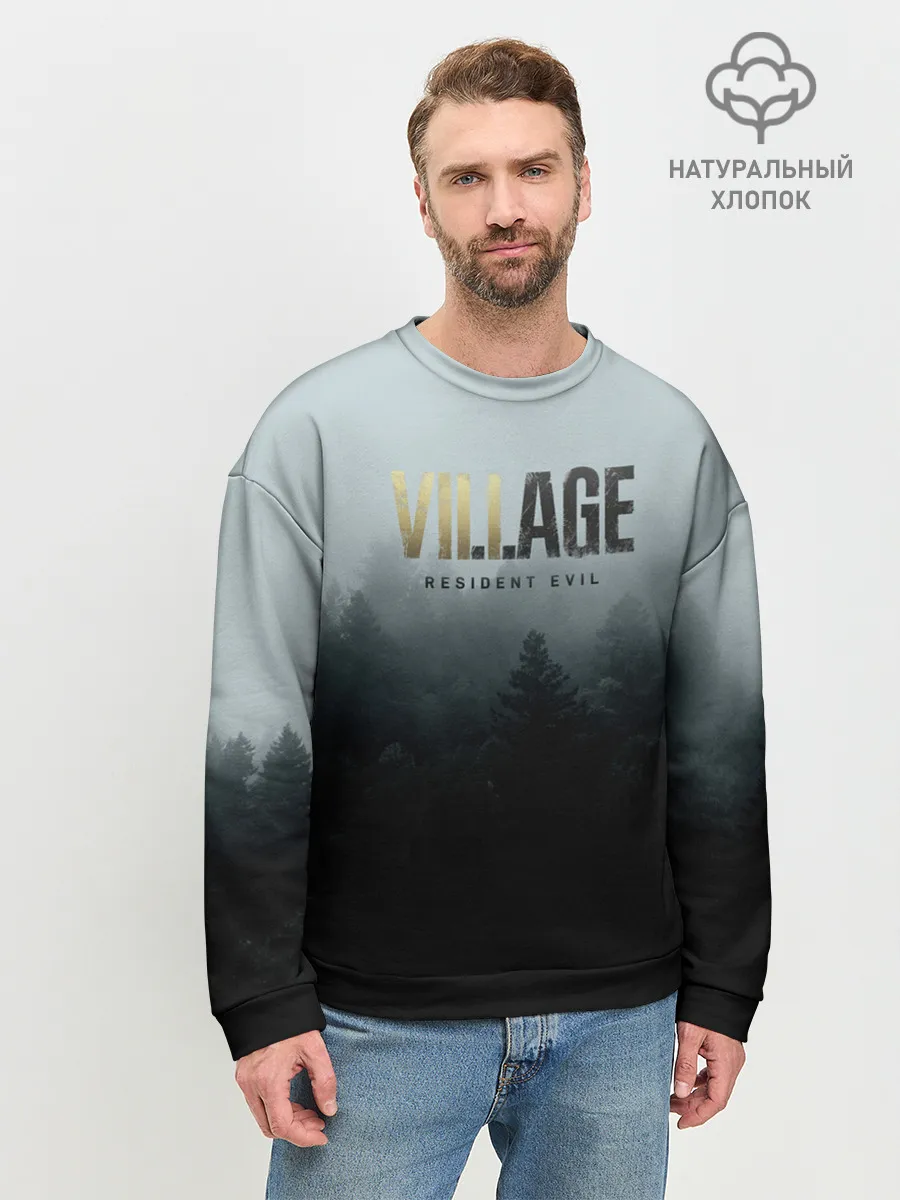 Мужской свитшот базовый / Resident Evil Village