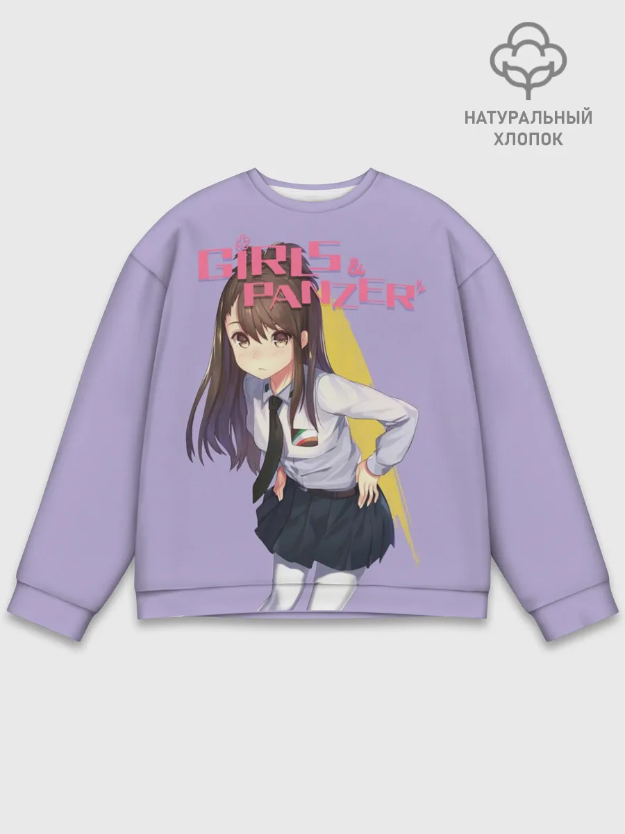 Мужской свитшот базовый / Девушки и Танки