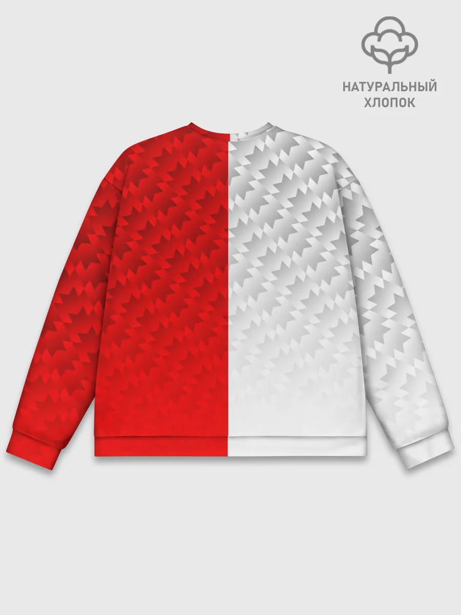 Мужской свитшот базовый / МАНЧЕСТЕР / MANCHESTER / УЗОР