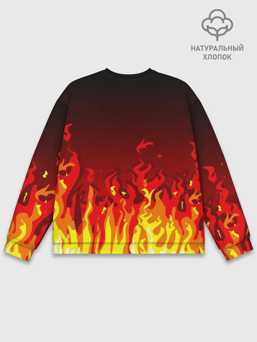 Мужской свитшот базовый / MANCHESTER UNITED / ДЬЯВОЛ