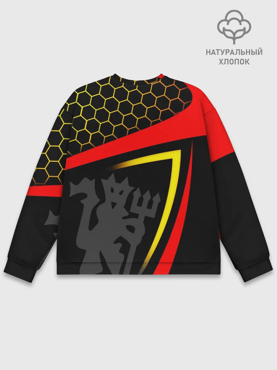 Мужской свитшот базовый / МАНЧЕСТЕР / MANCHESTER / SPORT