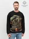 Мужской свитшот базовый / БИТВА С ДРАКОНОМ