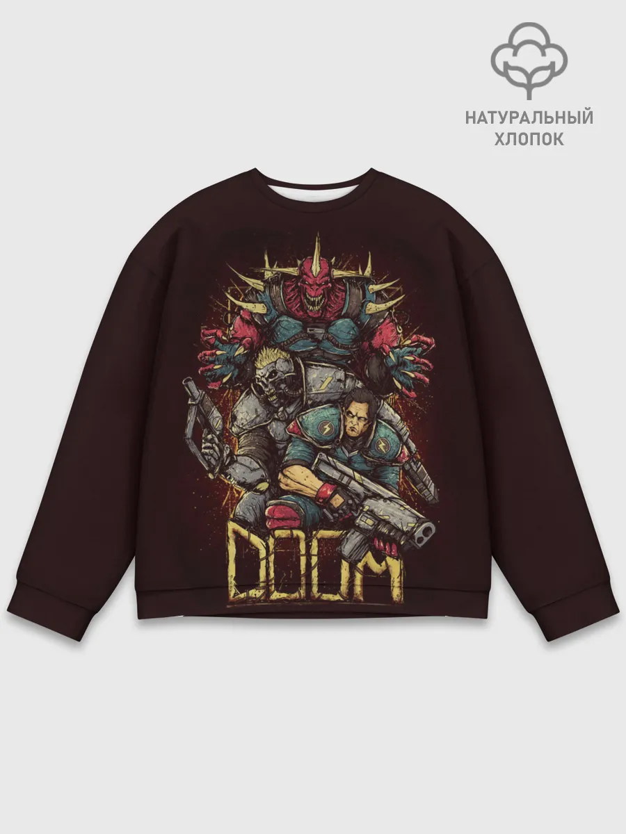 Мужской свитшот базовый / DOOM