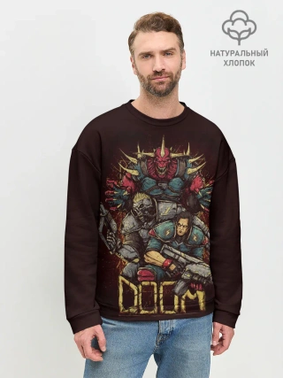 Мужской свитшот базовый / DOOM