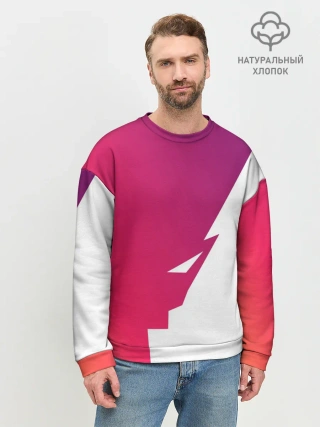 Мужской свитшот базовый / Обертка и Задний фон