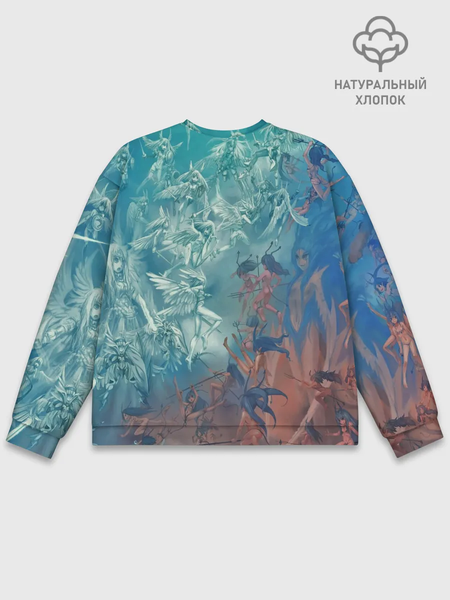 Мужской свитшот базовый / Ангелы и Демоны