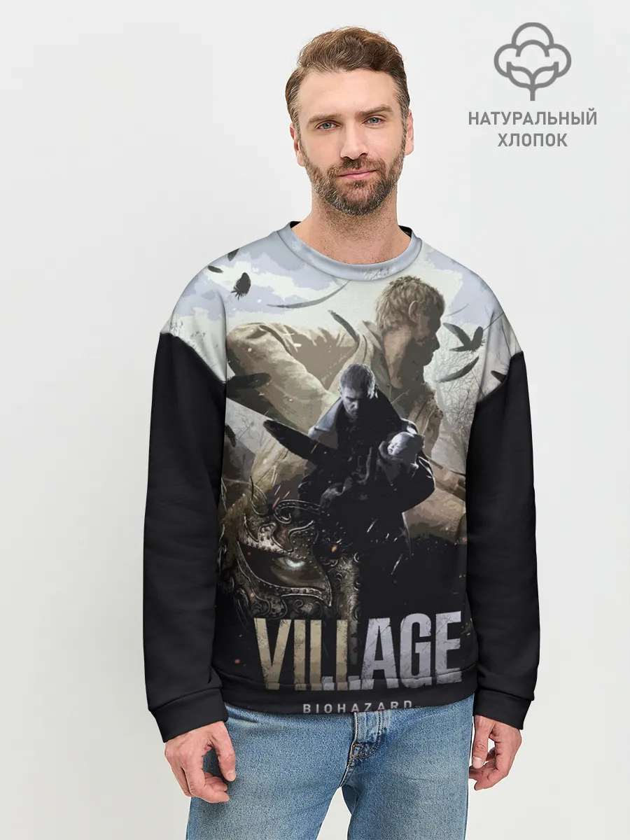 Мужской свитшот базовый / Resident Evil: Village