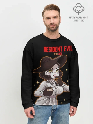 Мужской свитшот базовый / Resident Evil Димитреску