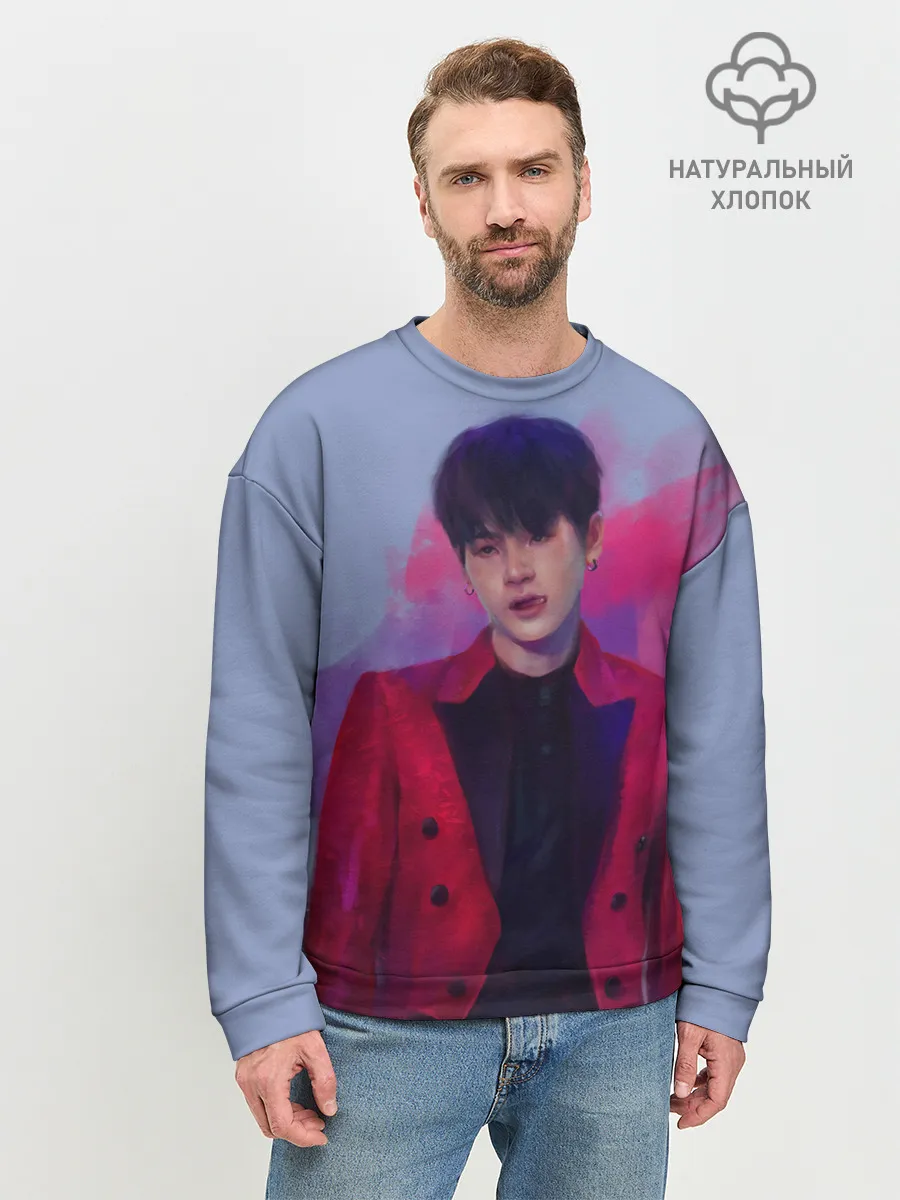 Мужской свитшот базовый / Kim Seokjin