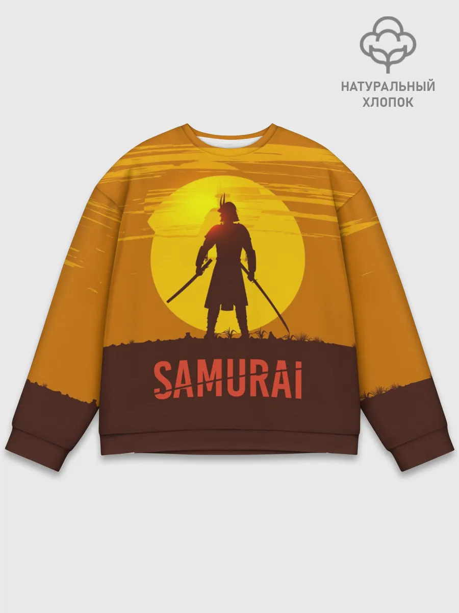 Мужской свитшот базовый / САМУРАЙ