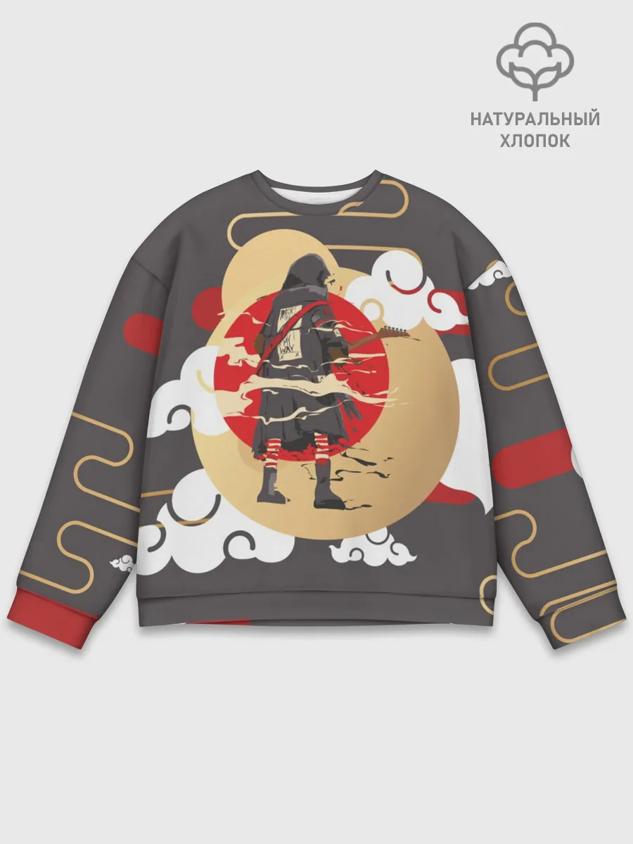Мужской свитшот базовый / Ниндзя. Япония