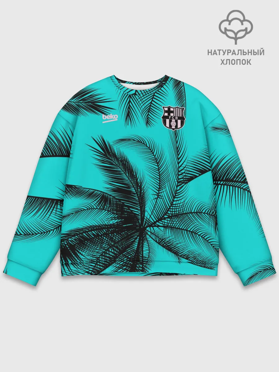 Мужской свитшот базовый / FC Barcelona | Pre-Match