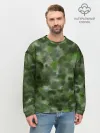 Мужской свитшот базовый / Canvas Green Camo