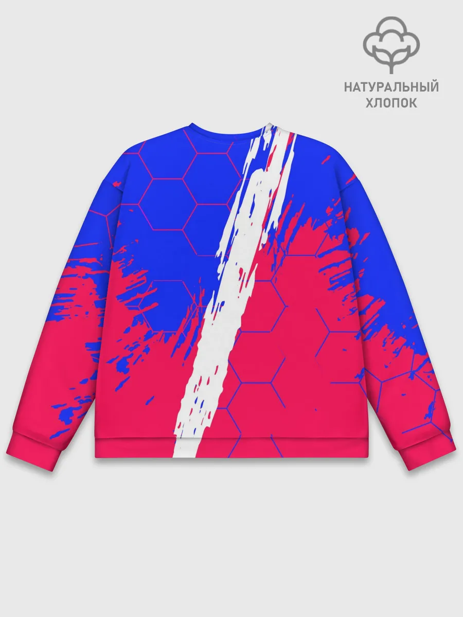 Мужской свитшот базовый / FC BARCELONA / ФК БАРСЕЛОНА