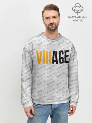 Мужской свитшот базовый / VILLAGE | ДЕРЕВНЯ ОБИТЕЛЬ ЗЛА