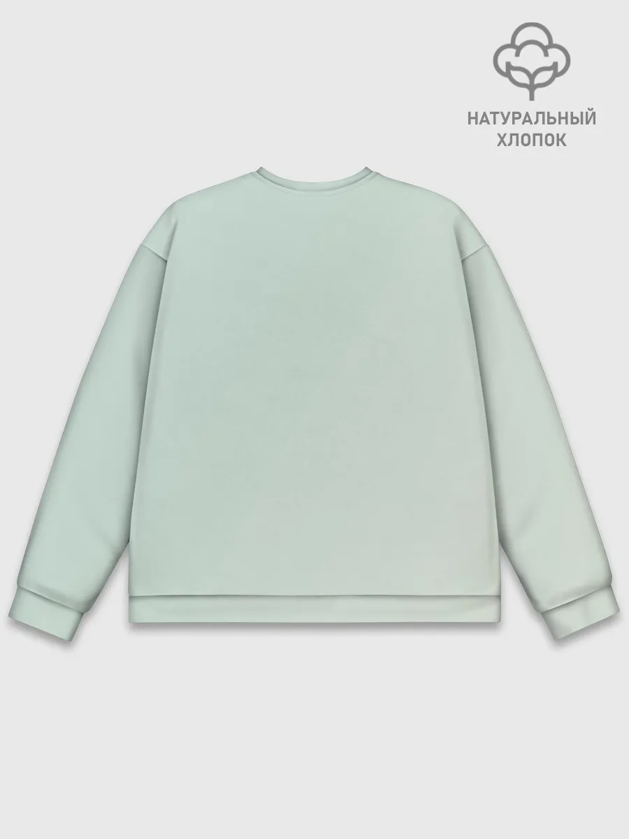 Мужской свитшот базовый / Чимин в цветах