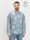 Мужской свитшот базовый / Морские обитатели