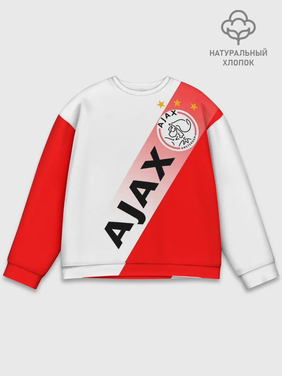 Мужской свитшот базовый / FC AJAX AMSTERDAM / ФК АЯКС
