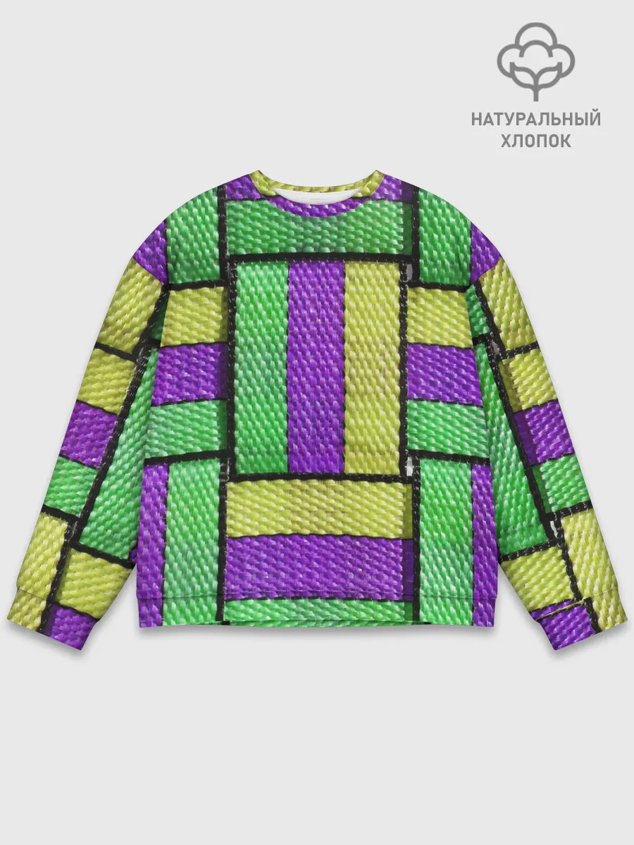 Мужской свитшот базовый / Цветные Ремешки
