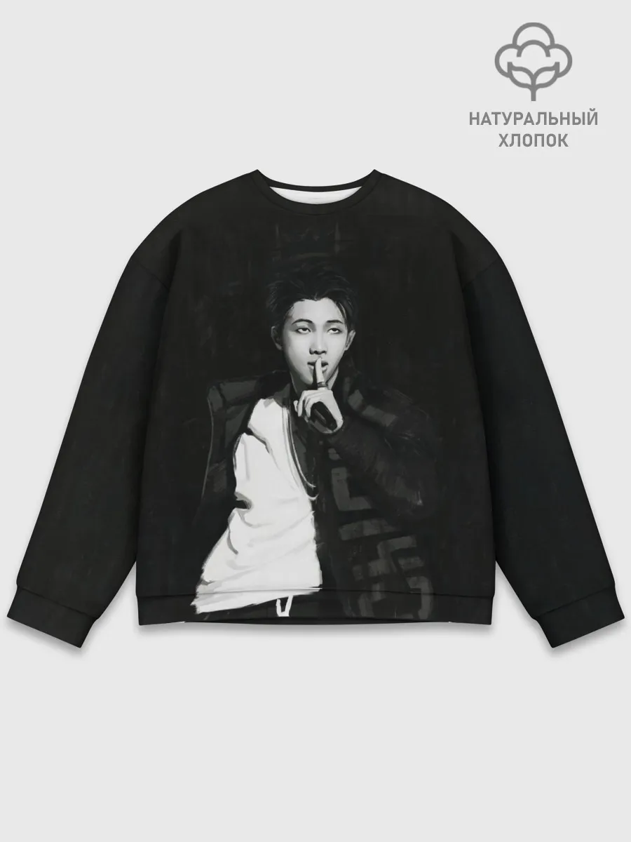 Мужской свитшот базовый / Namjoon black