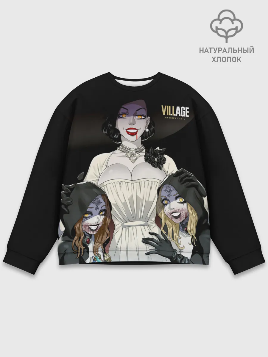 Мужской свитшот базовый / Resident Evil Village