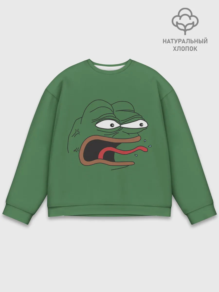 Мужской свитшот базовый / Pepe skin