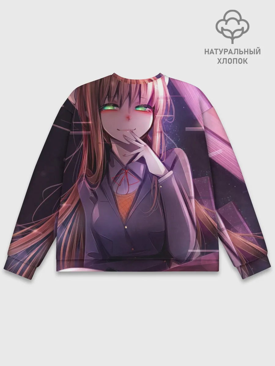 Мужской свитшот базовый / Monika Doki Doki