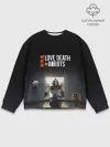 Мужской свитшот базовый / Love, Death and Robots