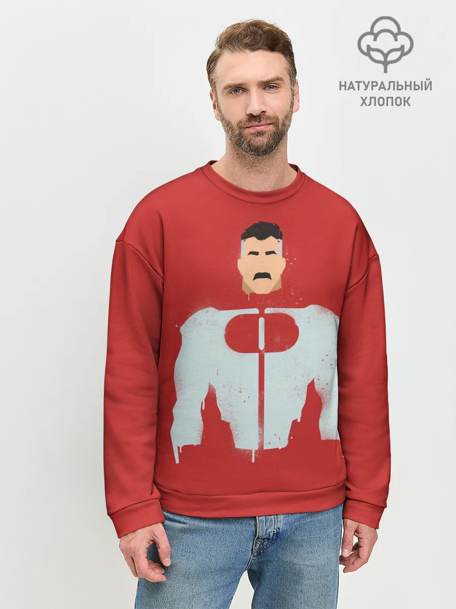 Мужской свитшот базовый / Омни-Мэн | Нолан Грейсон