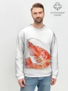 Мужской свитшот базовый / креветка