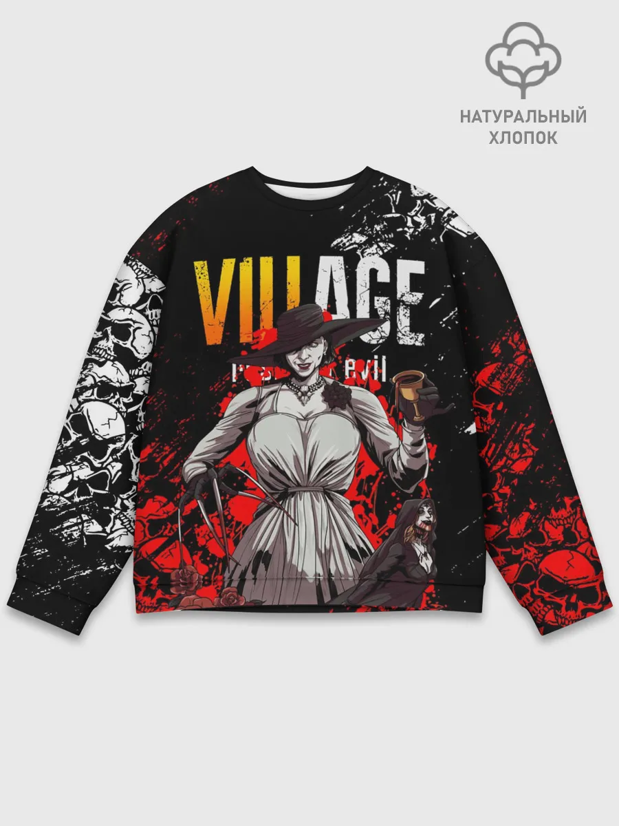 Мужской свитшот базовый / RESIDENT EVIL 8 / ДИМИТРЕСКУ